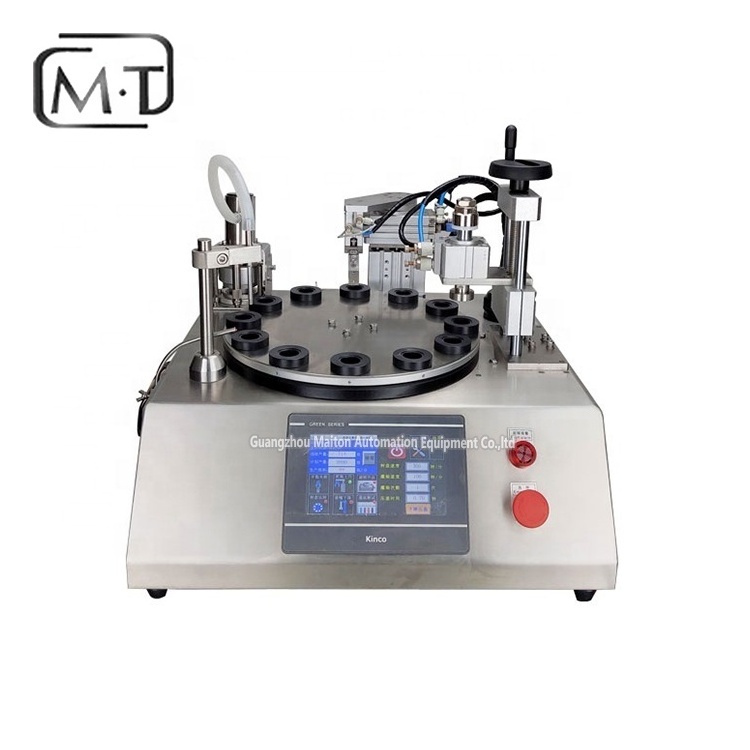 Tabletop 3 ml cartridges capping machine for syringe pens/vial filling capping and labeling machine