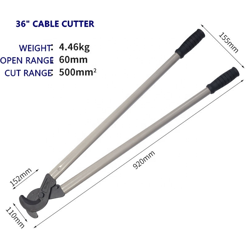 Cutting Pliers Adjustable Side 14-48 Inch Heavy Duty Bolt Cutter /Wire cable Cutter