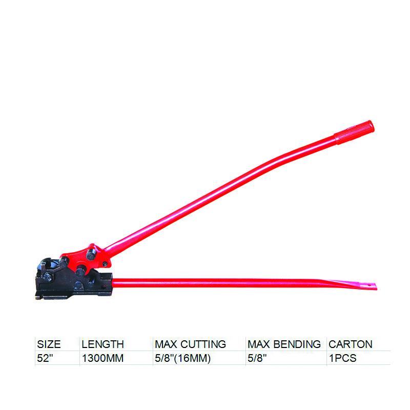 Adjustable wire cable bolt Manual Rebar Rod Bender Cutter for cutting bent steel