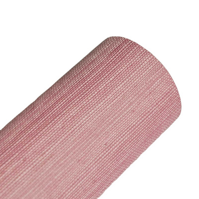 Free Sample MYWIND Wallcovering New Color Natural Sisal Textured Wallpaper Home Decor Pink Girls Room Beauty Wall Paper