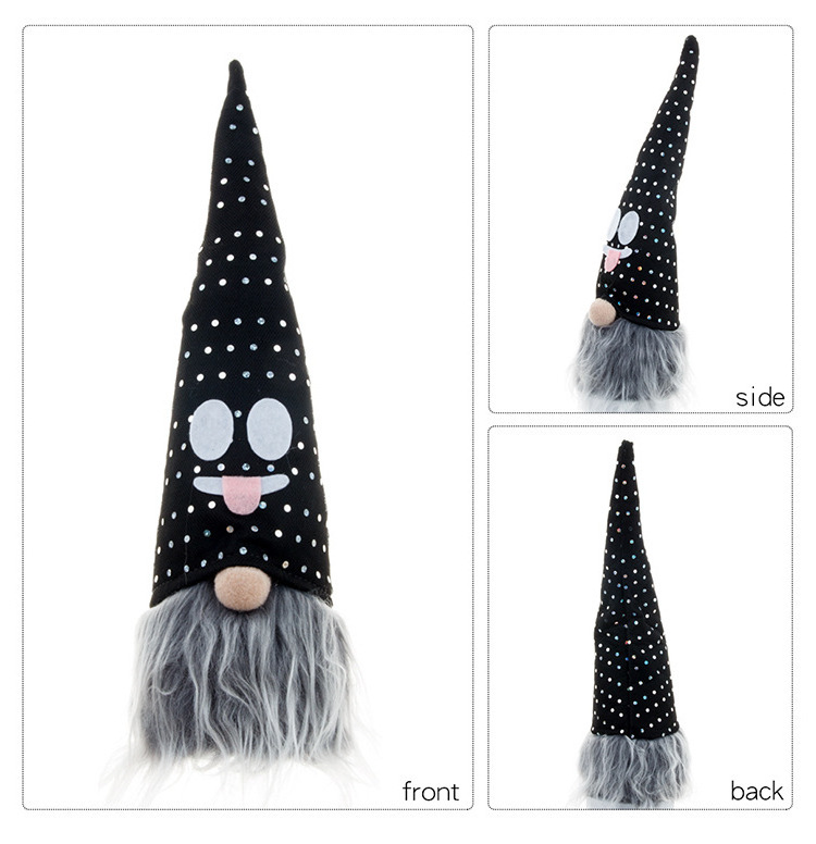 YH-180 Custom Light up Stuffed Gnomes Gonk Cloth Faceless Plush Halloween Gnomes For Halloween Decor