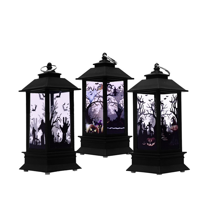 HY-137 Halloween Lanterns Portable LED Halloween Decorative Hanging Spooky Lights