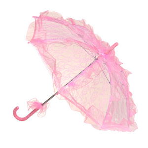 KS-290 Lace Umbrella Parasol Vintage Wedding Bridal Umbrella for Lady Costume Photo Decoration