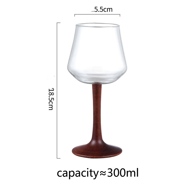 unique glass of wine Clear Red/White for Party, Wedding and Home Long Stem Wine Glasses Goblet  water goblet