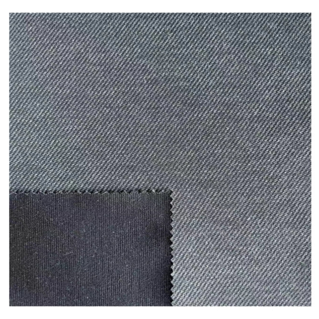 Wholesale TR Elastic twill Fabric 330gsm Uniforms/Suits /Skirt /T-shirt Knitted Jersey Rayon Polyester Fabric