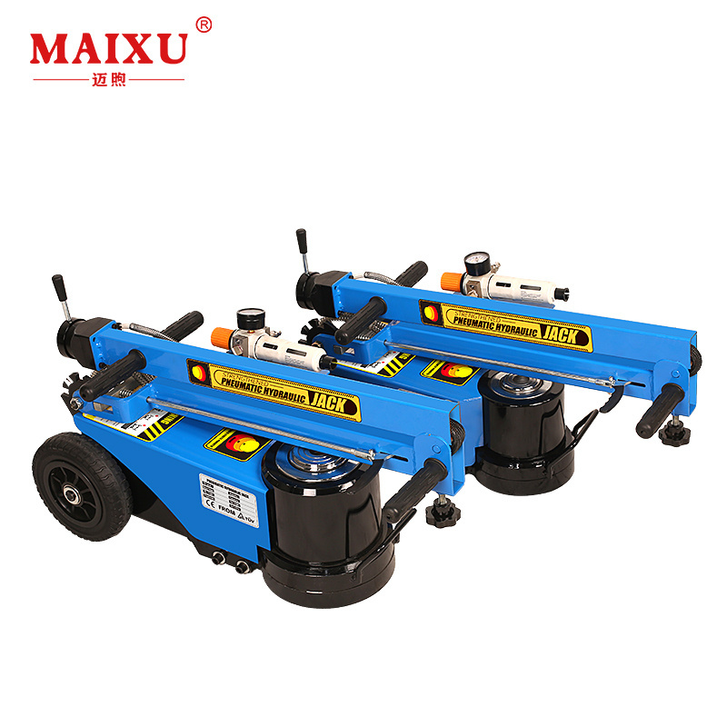 Long Arm Two Stage Heavy Duty 40/80 Ton pneumatic jack air hydraulic jack