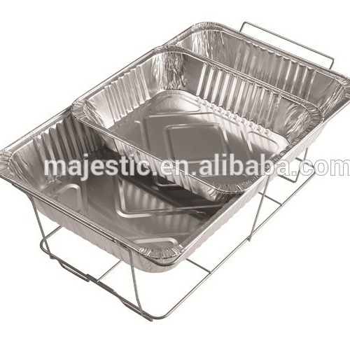 BBQ Barbecue Baking Making Food Fresh Aluminum Foil Plate Pans Seal With Lids