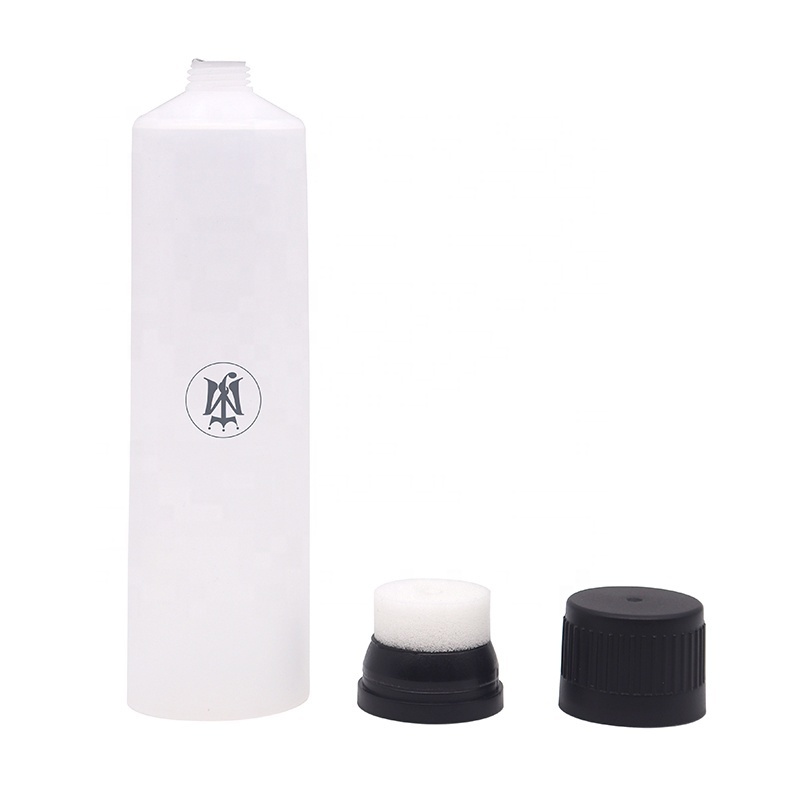 Custom PE Plastic Soft Tube with Sponge Applicator for Shoes Polish for Labeling and Screen Printing