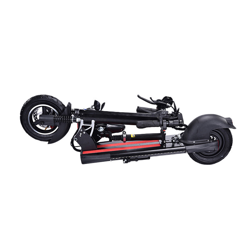 Wholesale 36v 12.5ah 350w  foldable cross-country portable lithium battery electric scooter with seat