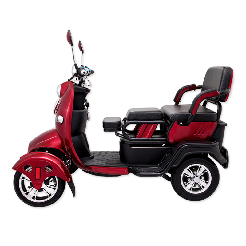 Hot sale Tricycle 500w Electric Motorcycle 48v 20ah long range high quality three wheel elderly electric scooters with seat