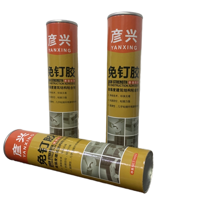 Wholesale Quick-Drying Waterproof Adhesive Strong  Nail-Free Glue for Home and Construction Adhesives & Sealants Genre