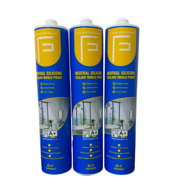 Factory Direct 100% Silicone Anti-Mildew Caulk Mirror Fixing Adhesives Sealants