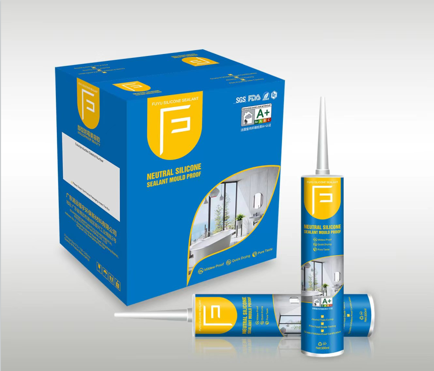 Factory Direct 100% Silicone Anti-Mildew Caulk Mirror Fixing Adhesives Sealants