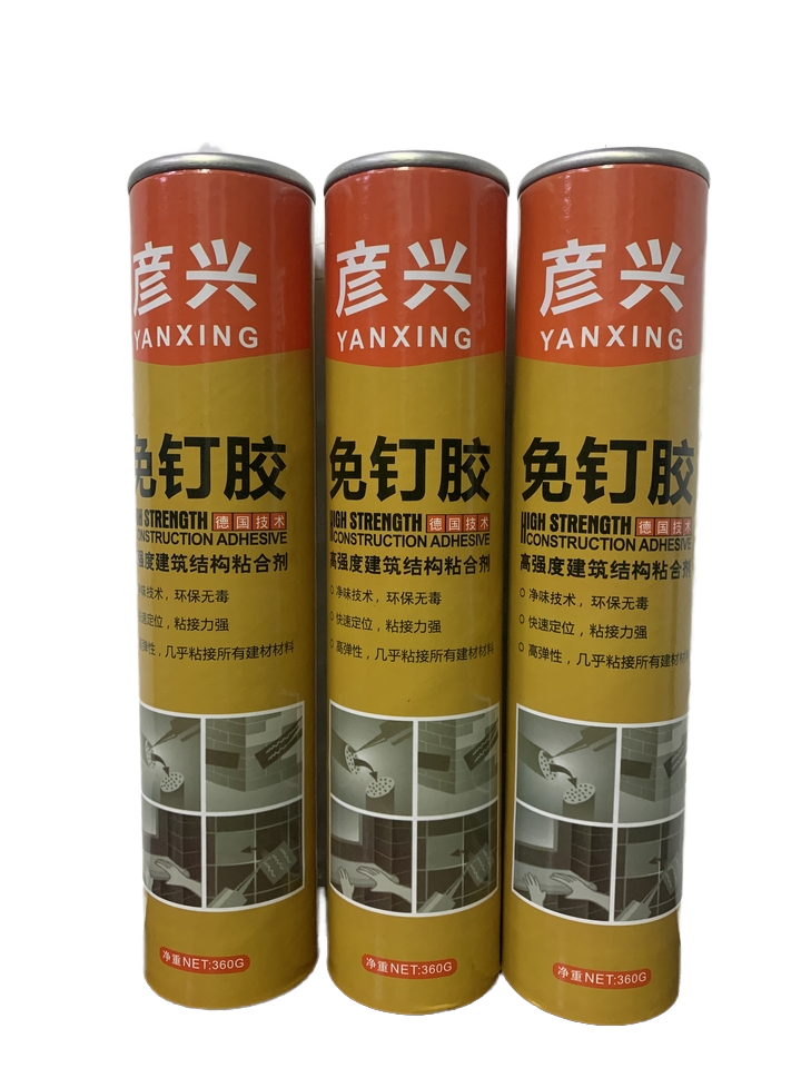 Wholesale Quick-Drying Waterproof Adhesive Strong  Nail-Free Glue for Home and Construction Adhesives & Sealants Genre