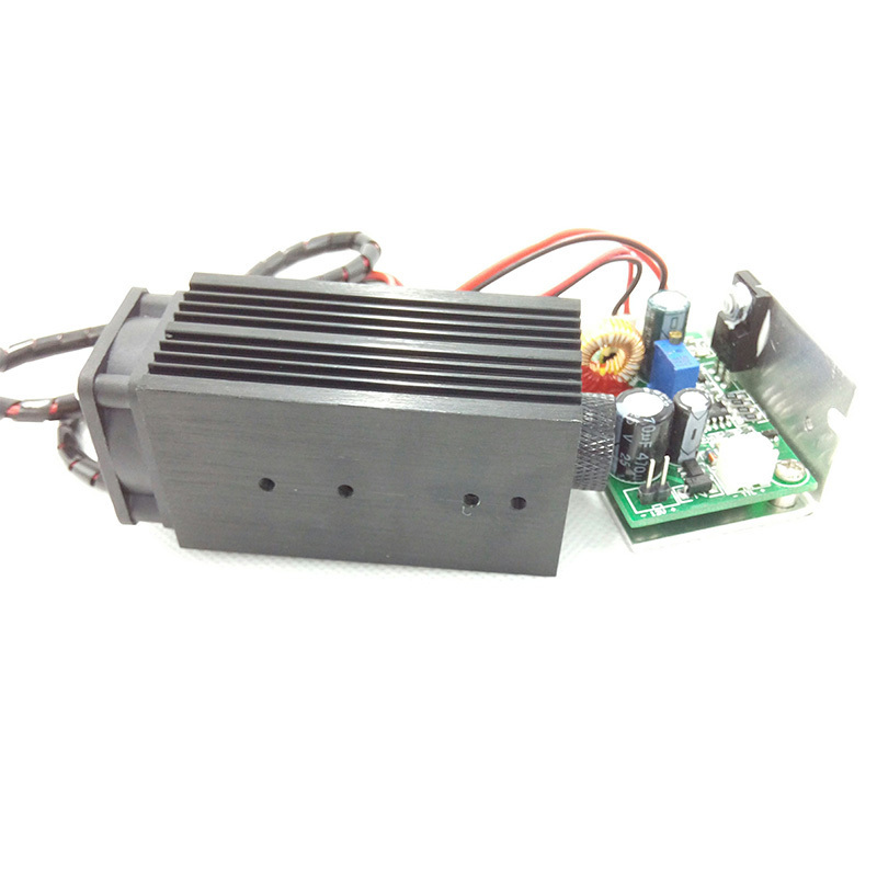 High Power Diode Laser 5.5W 5500mW Focusable Blue Laser Module 450nm with TTL Driver for laser cutter engraving machine cnc