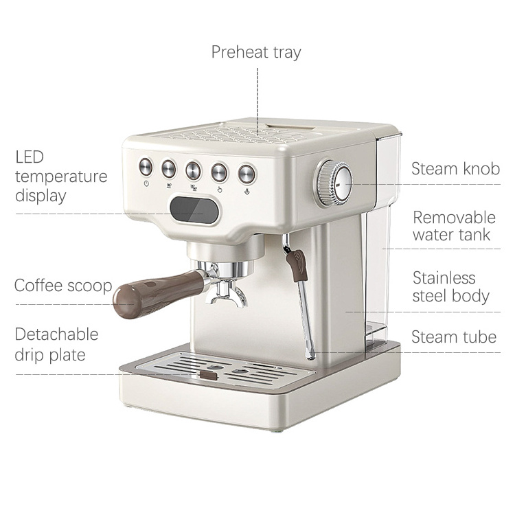 Automatic Express Espresso Coffee Machine Maker Profesional Cappuccino Expresso Machine Coffee Maker