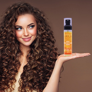 Wholesale Argan Oil Thermal Hair Heat Protector Spray for Hair Heat Styling Blow Dry Mist with Custom Label