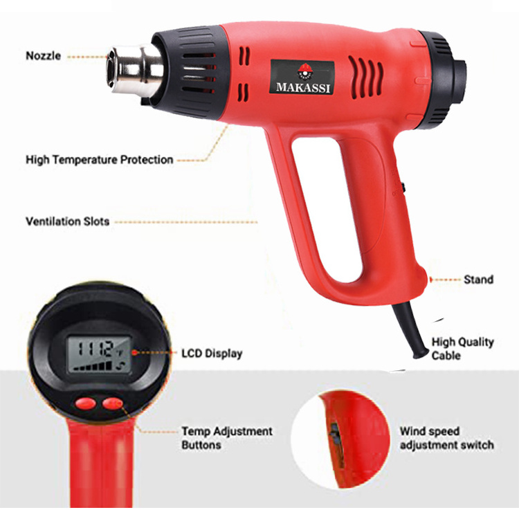 High Quality Electric Hot Air Gun Constant Temperature Control Heat Gun Product