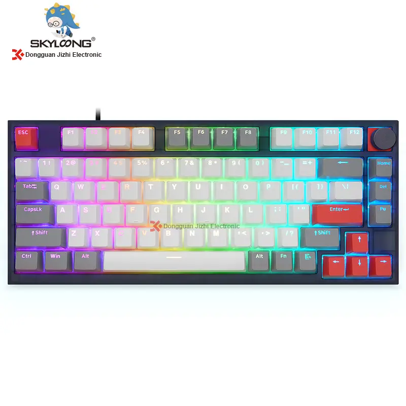 Skyloong China Wholesale Mechanical Keyboard With Switches Mechanical Keyboard RGB Mechanical Keyboard Brown Switch