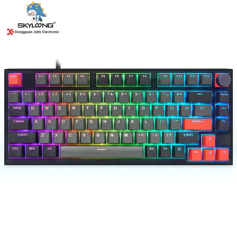 Skyloong China Wholesale Mechanical Keyboard With Switches Mechanical Keyboard RGB Mechanical Keyboard Brown Switch