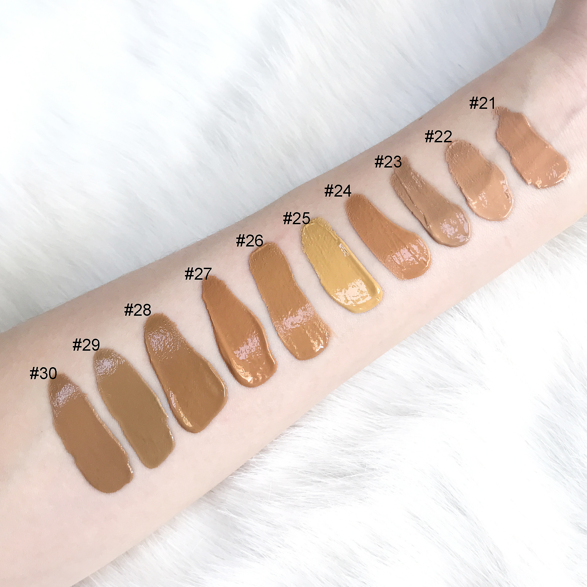 Vegan matte waterproof full coverage foundation custom logo private label liquid foundation