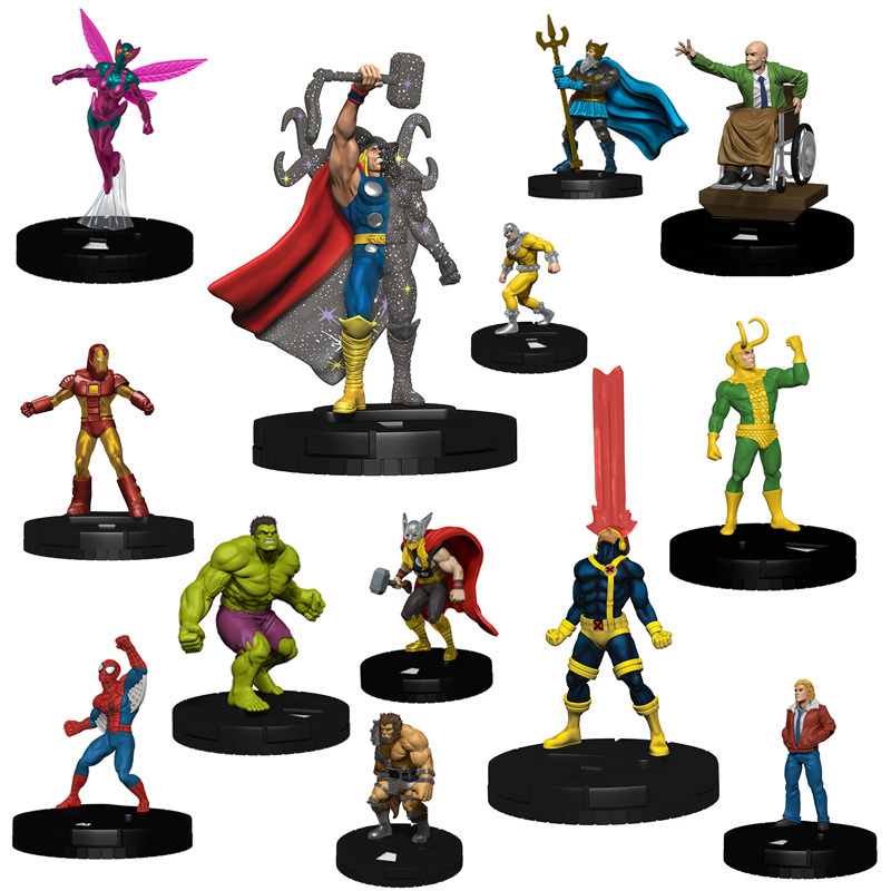 Custom Collectible PVC Figurine Customized Super Heros PVC Figurines Custom Made Collectible PVC Miniature Set