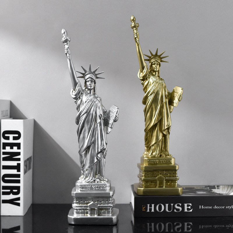 American Statue of Liberty handicrafts Home living room office decoration travel souvenirs figure statue model