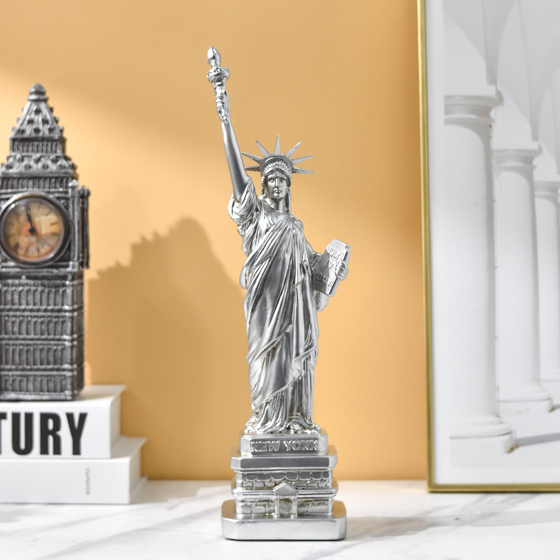 American Statue of Liberty handicrafts Home living room office decoration travel souvenirs figure statue model