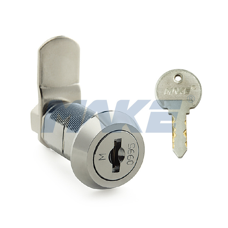 MK110-7J Laser Key Metal Wooden Cabinet Removable Cylinder Lock