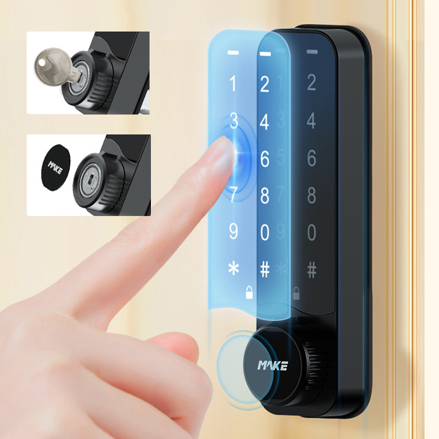 MK735 Three Level Management Smart Electronic Office Wooden Locker Lock