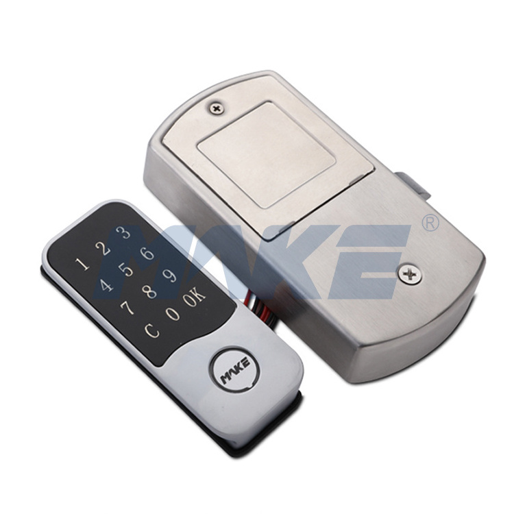 MK733 China Keyless Hidden Invisible Digital Electronic Smart Cabinet Lock Password Code Keypad Number Cabinet Lock