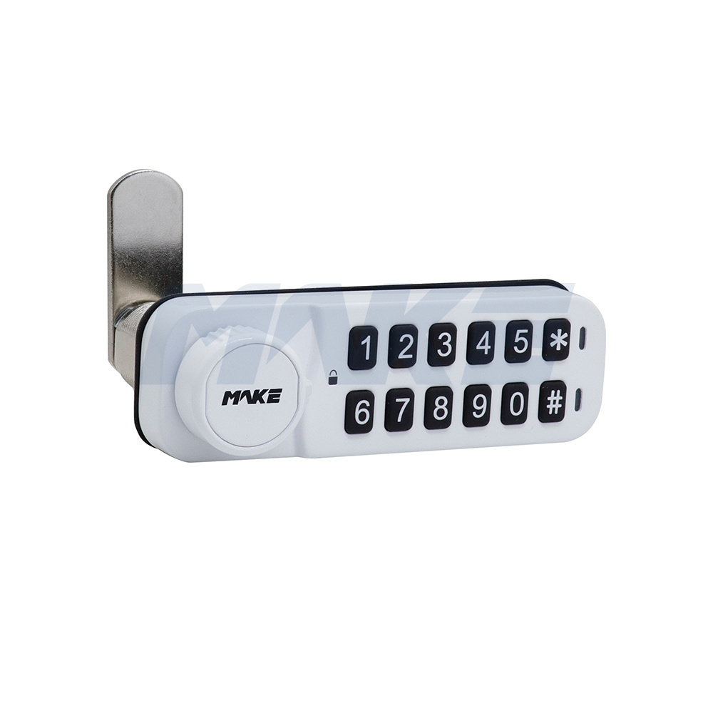 MK731 Intelligent Electronic Digital Security Gym Sauna Room Wooden Locker Keyless Keypad Password Code Cabinet  Furniture Lock