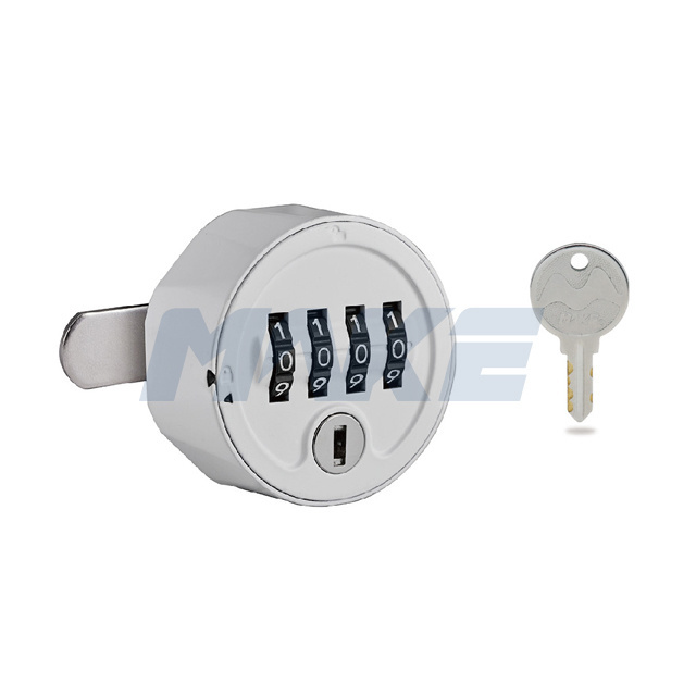 MK718 mechanical keyless entry combination door locks locker combination locks with master key combination locks