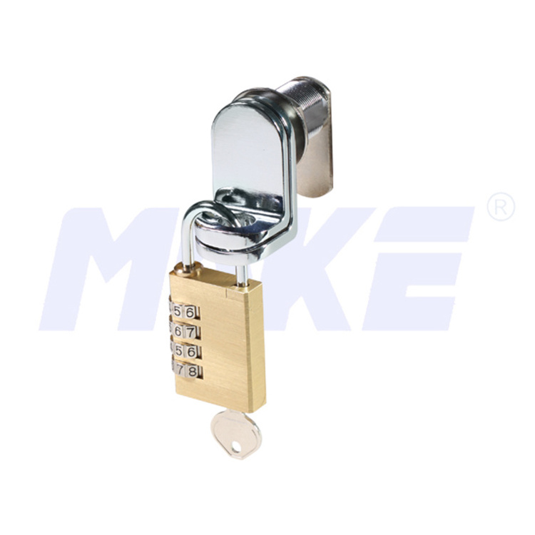 MK711 4 Digital Combination Brass Padlock with Master Key