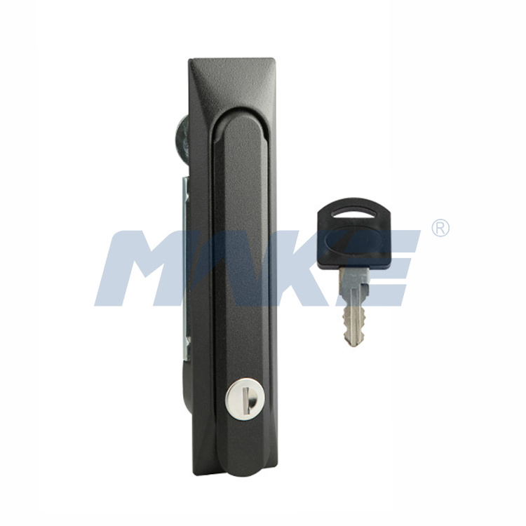 MK404 Cabinet Padlockable Button Swing Handle Push Latch Lock from China Manufacturer