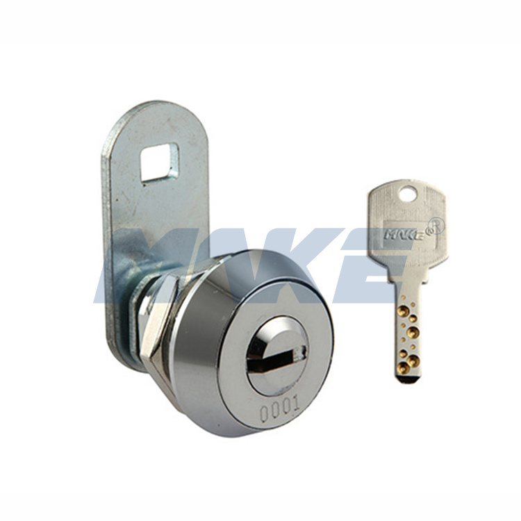 MK114  POS System ATM Machine Dimple Key Cam Lock Cylinder with Pin Key for Display Cabinet