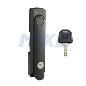 MK400 Black Panel Rod Control Lock with Dimple Key