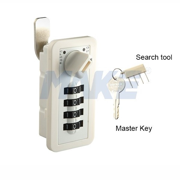 Master Key System 4 Digit Code Locker Lock