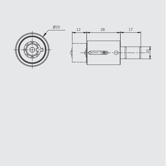 MK511-01 Adjustable spindle length push Plunger cam lock Anti-drill ball available tubular push lock for motorcycle vehicle