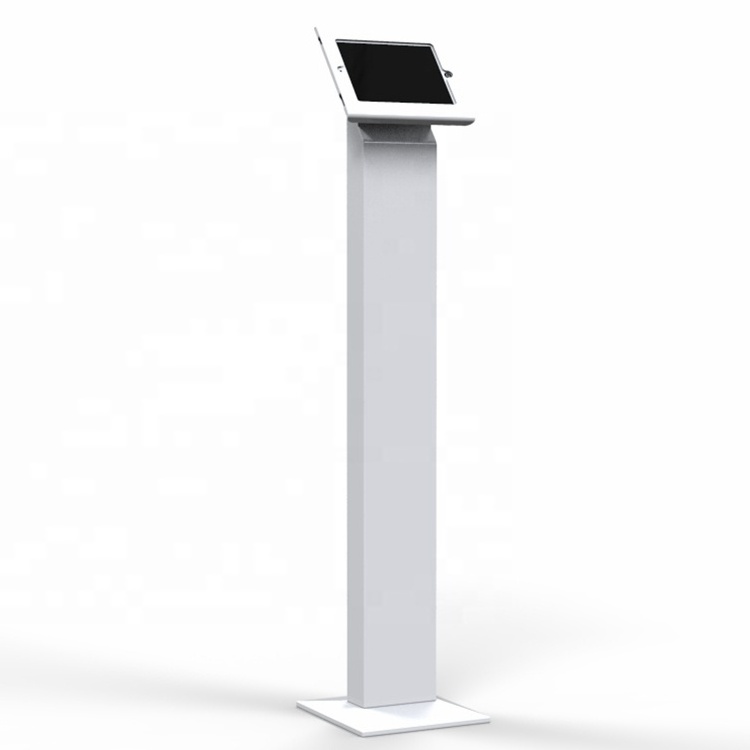 Floor Standing kiosk for ipad ,floor stand for ipad, metal floor kiosk stand