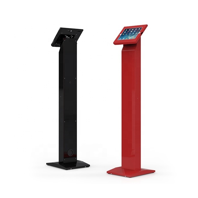 Floor Standing kiosk for ipad ,floor stand for ipad, metal floor kiosk stand