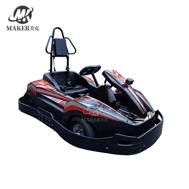 Electric Racing 50km/h Go Karting Cars Double Driving Big Power Pedal Go Karts For Kids Adult