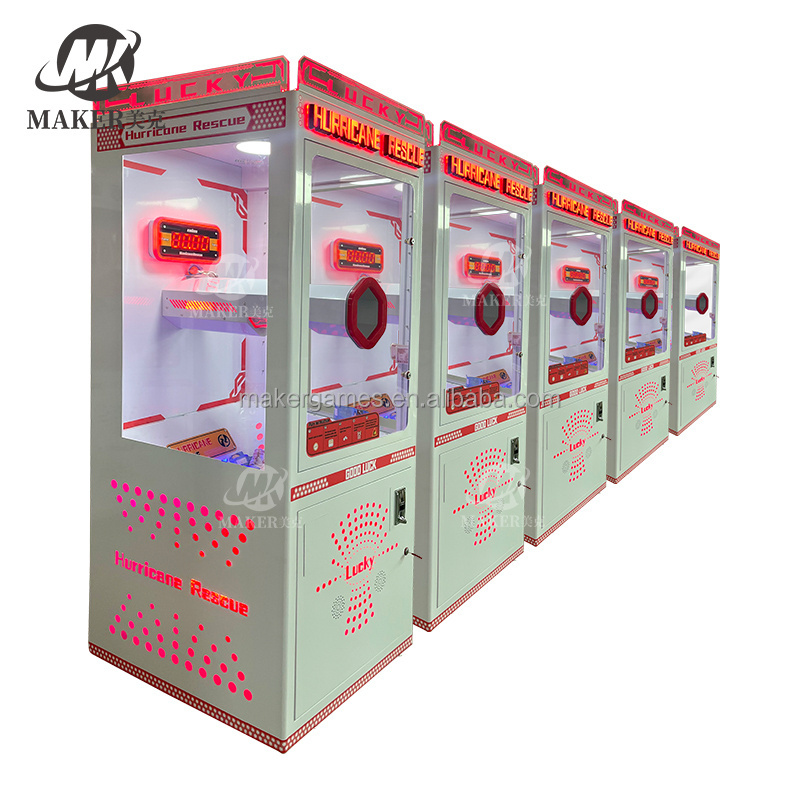 MAKER Amusement Arcade Fun Grabber Machine High Profitable Coin Operated Cash Cube Catching Money Game Machine For Business