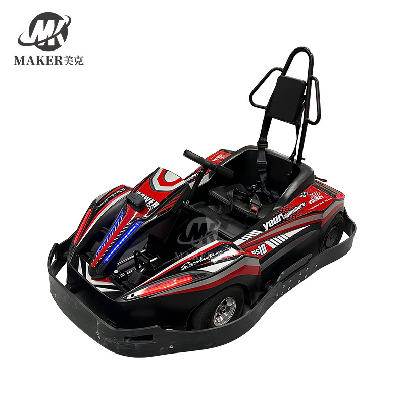 Electric Racing 50km/h Go Karting Cars Double Driving Big Power Pedal Go Karts For Kids Adult