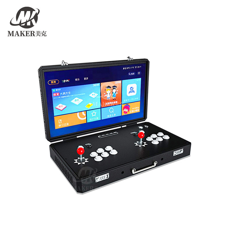 Bartop Arcade Mame Latest Pandora 10TH Joystick Arcade Console Bartop Games Pandora Fighting Game Machine