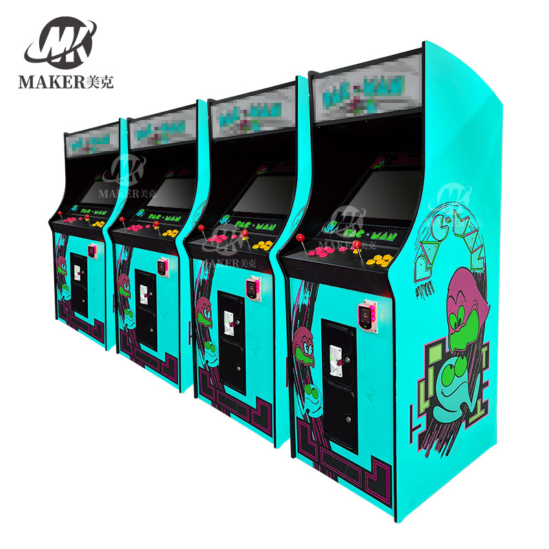 Street Upright Arcade Fighting Video Game Machine Kids Coin Operated Game Machine For Sale