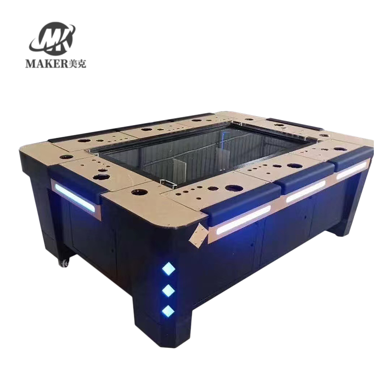 55 Inch 8P Coin Operated Table Fish Machine Game Cabinet For Sale