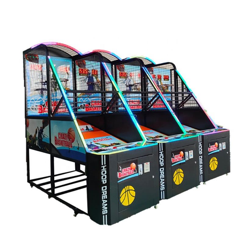 Amusement Center Electronic Basketball Machine Coin Operated Indoor Street Basketball Arcade Game Machine