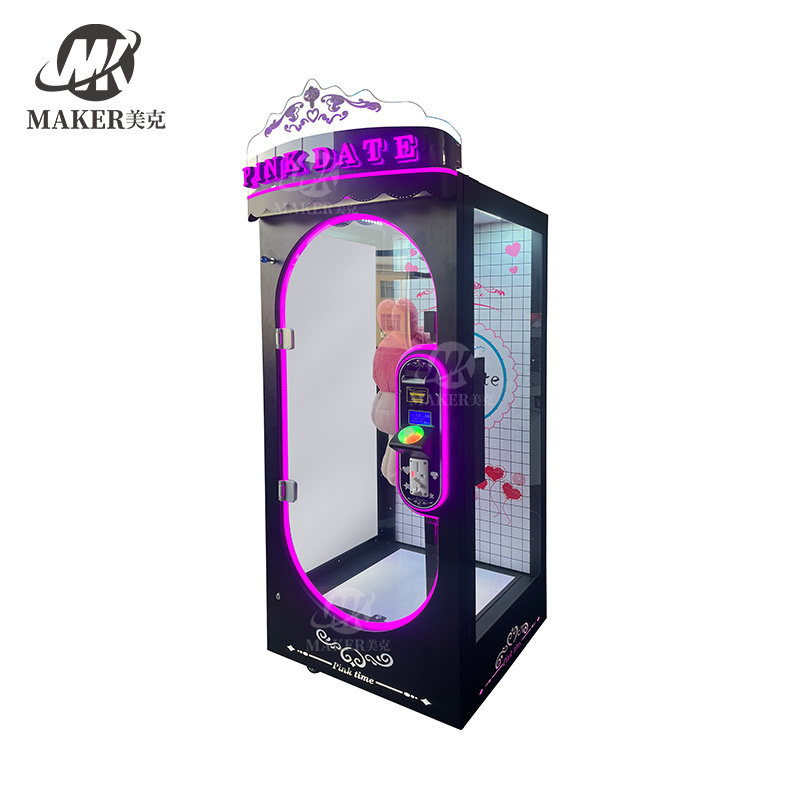 2024 Newest Cut Arcade Vending Machine WIN Scissors Plush Toys game machine Coin Operated Game Drop The Prize Barber