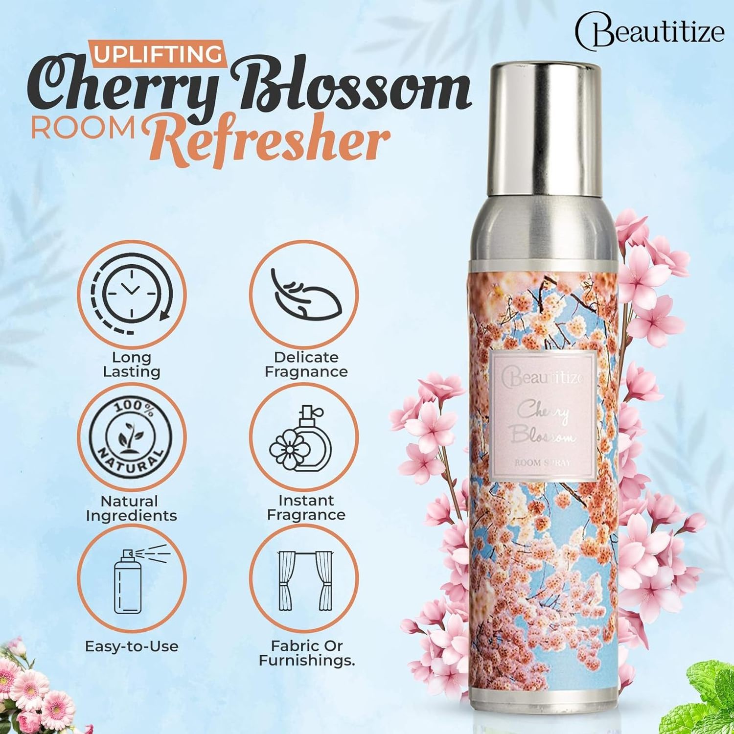 Room Spray Air Freshener Odor Eliminator Spray  Air Fresheners for Home Long Lasting  Room Fresheners For Home Furniture Fabrics